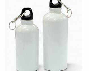 500ml Aluminium Water Bottle-White