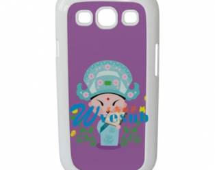 Dye Sublimation Phone Case For Galaxy S3-White