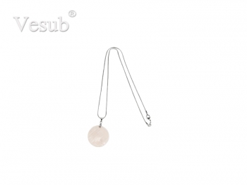 Round Shell Necklace (φ30mm)