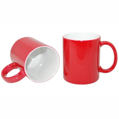 11oz Full Color Change Mug-Red