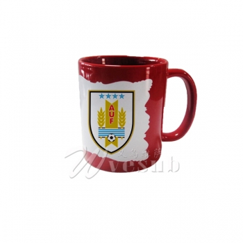 11oz New Sublimation Red Color Coated Mug