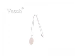 Oval Shell Necklace (25*38mm)