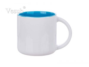 14oz Two-Tone Color Mug (Light Blue)