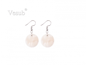 Round Shell Earring (φ20mm)