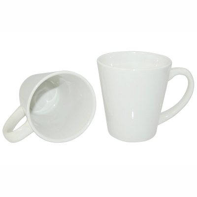 12oz Latte Mug(Cone-Shape)