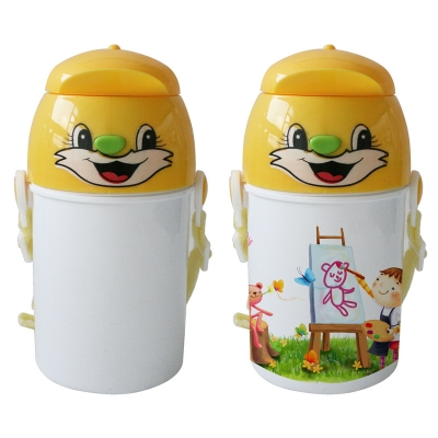 Sublimation Kids Water Bottle-Yellow