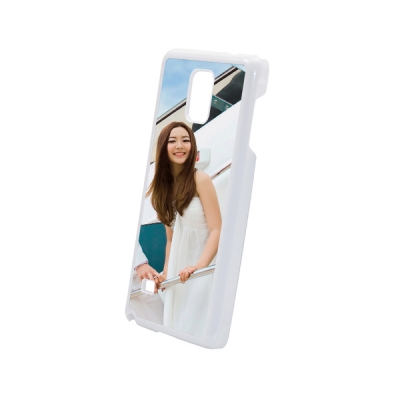 Plastic Samsung Galaxy Note 4 Cover-White