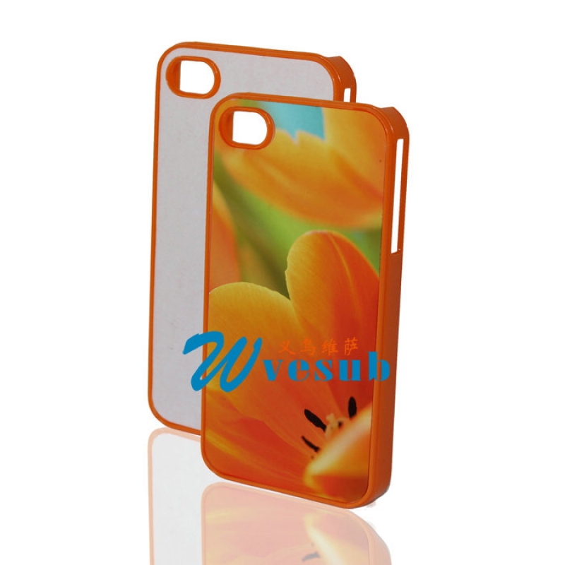 Sublimation Cover Case for Iphone 4s-Orange