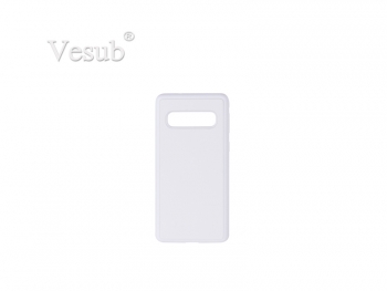 Samsung S10 Cover (Rubber, White)
