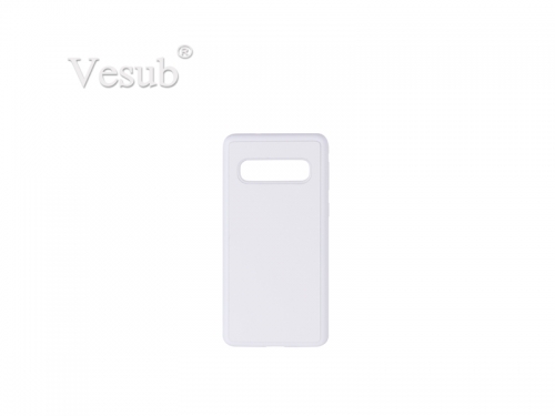 Samsung S10 Cover (Rubber, White)