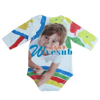 Diy Sublimation 3-6 Month Baby&#039;s Onesies Long Sleeve