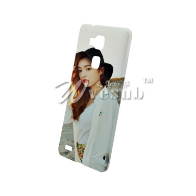 DIY 3D Heat Sublimation Printing Case for HUAWEI Ascend Mate7 Cover Glossy