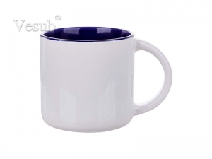 14oz Two-Tone Color Mug (Dark Blue)