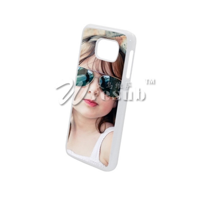 Sublimation Cases for Samsung Galaxy S6 G9200 Cover with Alu Insert-White