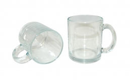 11oz Glass Mug-Clear
