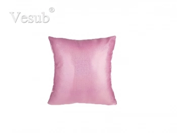 Glitter Square Shape Pillow Cover (40*40cm,Pink)