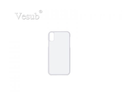 iPhone XS Max Cover (Plastic, White)