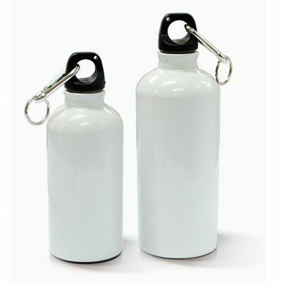 600ml Aluminium Water Bottle-White
