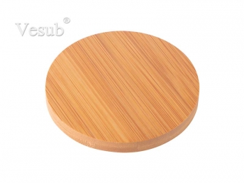 Round Bamboo Coaster (9.5cm)