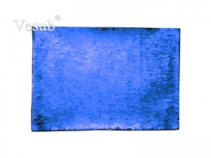 Flip Sequins Adhesive (Rect, Dark Blue W/ White)