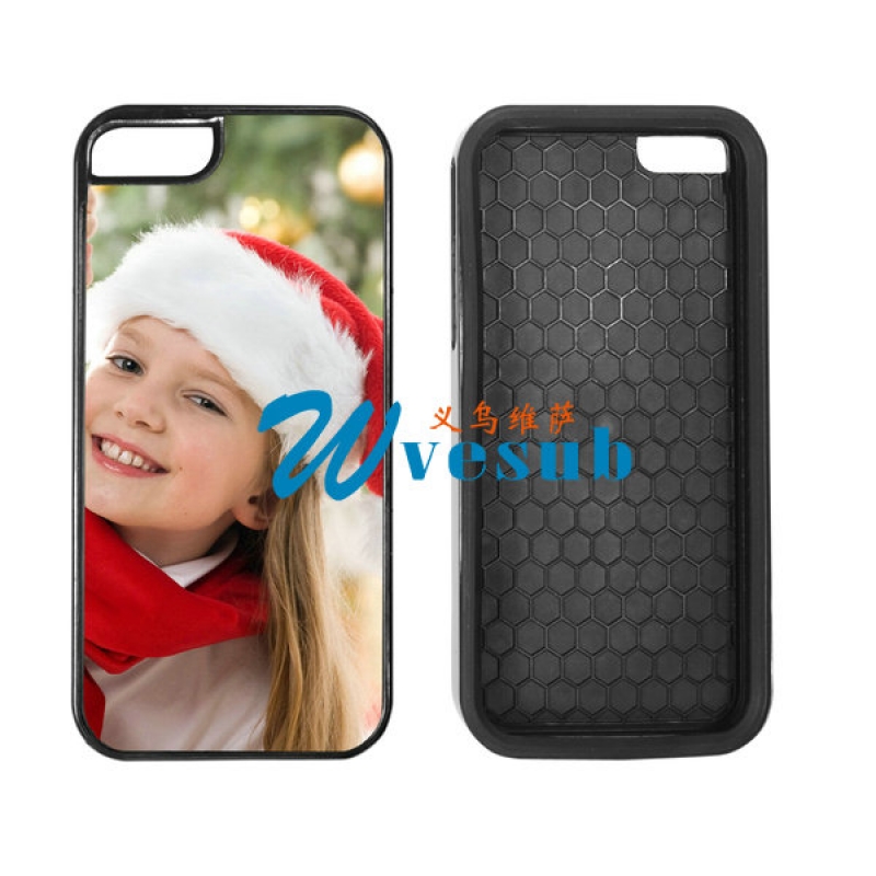 Black 2-in-1 iPhone 5S Cover