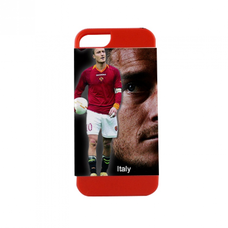 2 in 1 3D Sublimation iPhone 5 Frosted Card Insert Red Cover