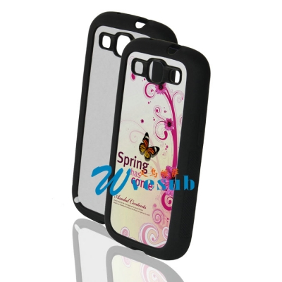 Sublimation Samsung Galaxy S3 i9300 Black Cover