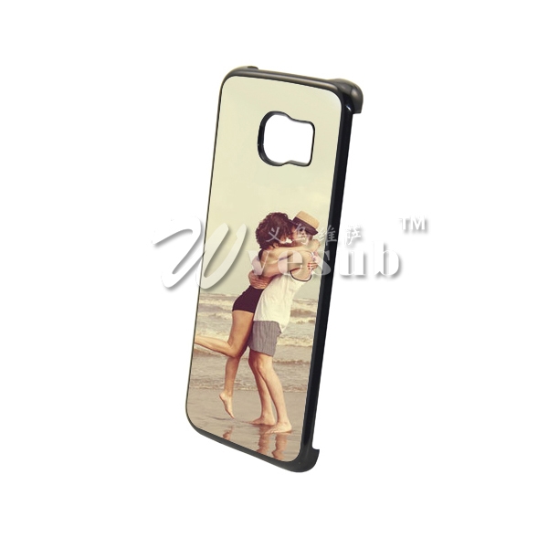 Newest Blank Sublimation Plastic PC Case for Samsung Galaxy S6 Edge Cover