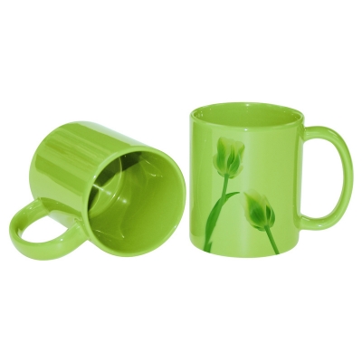 11oz Full Color Mug-Light Green