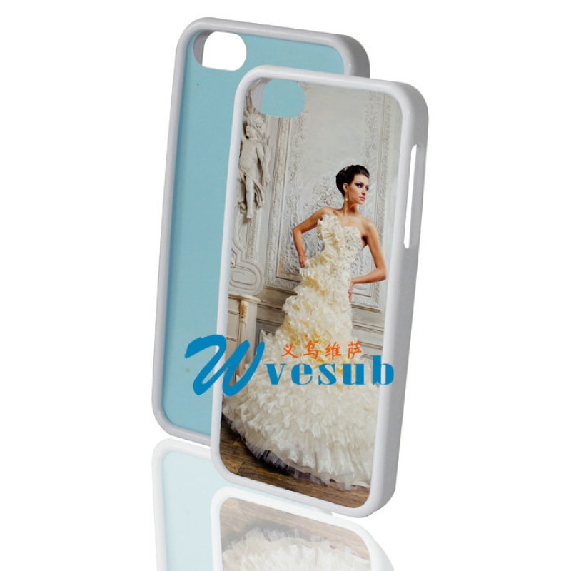 Sublimation iPhone 5 Rubber Frame-White
