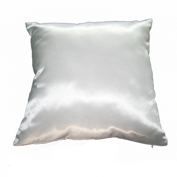 Satin Pillow Case-White