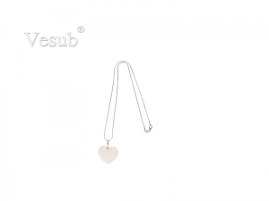 Heart-Shaped Shell Necklace (25*30mm)