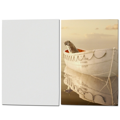 White Metal Pearl Sparking Board-10*15cm
