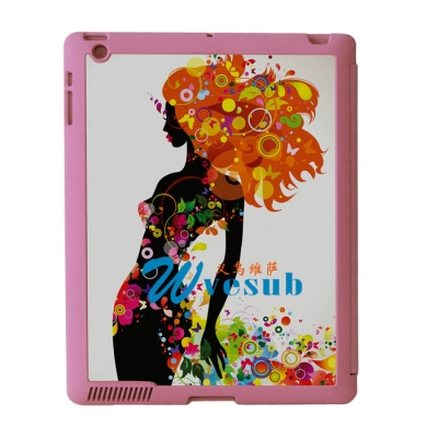 Sublimation Sub Magnetic Flip iPad Case-Pink